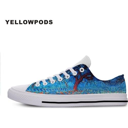 Mens Shoes Casual Piet Cornelies MondrianCasual Fashion 3D Printed Comfortable Shoes Breathable Customized White Brand Shoes