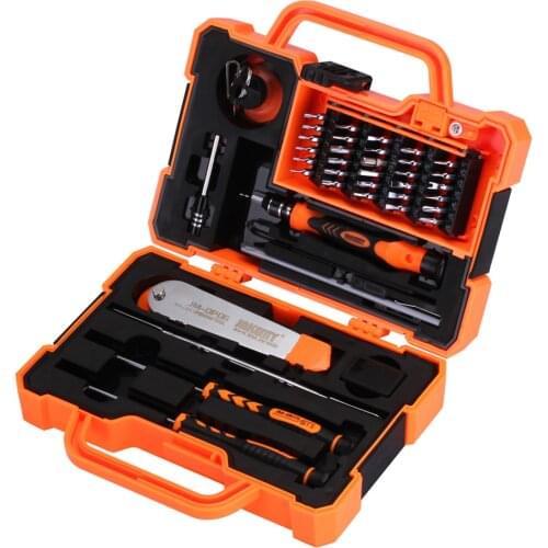 JAKEMY 45 in 1 Professional Tool Sets Screwdriver Multi Bits For Computer Mobile Phone Repair Tools Outillage Herramientas