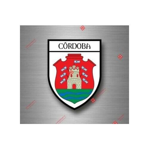 Lifelike Sticker Decal Souvenir Car Coat Arms Shield City Travel Argentina Cordoba Car Decal Decoration Laptop