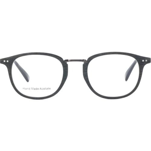 New Retro Square Spring Leg Myopic Anti Blue-Ray Glasses Student Designer Frame