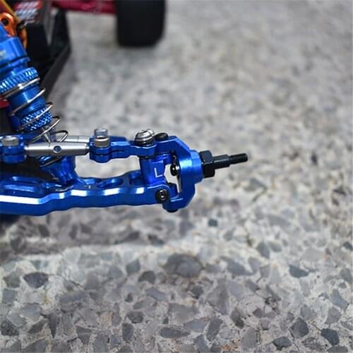 Alloy Steering C Hub Carrier Front Wheel Axle Carrier For LOSI 1/18 Mini-T 2.0 2WD Stadium Truck RTR RC Car Parts
