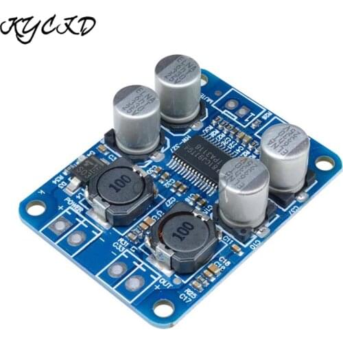 TPA3118 Mono Amplifier Board 60W DC 8-24V PBTL 4-8 Ohms Power Digital AMP Module Audio Placa Amplificador for Speaker