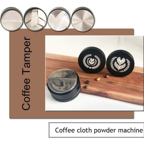 51/53/58mm Adjustable Coffee Tamper Stainless Steel Powder Hammer Espresso Tamper Coffee Accessories For Barista Tools