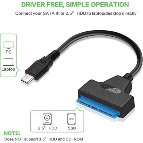 Universal SATA To USB 3.1 Cable Easy Drive Line SATA Cable Desktop Hard Drive Line Notebook Hard Drive Read Accessories TXTB1