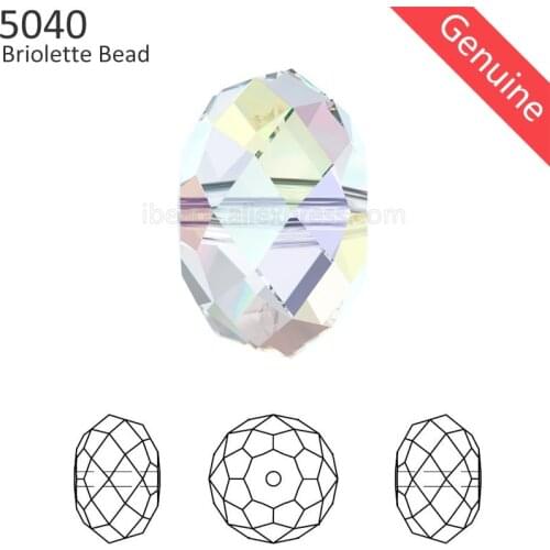 1 piece) 100% Original Crystal from Swarovski 5040 Briolette bead made in Austria loose beads rhinestone for DIY jewelry making