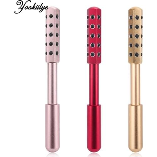 30 Germanium Beauty Roller Massager Wand Face Massage Tool For Face Lift Up Skin Shape Slim Facial Anti-wrinkle Face Skin Care