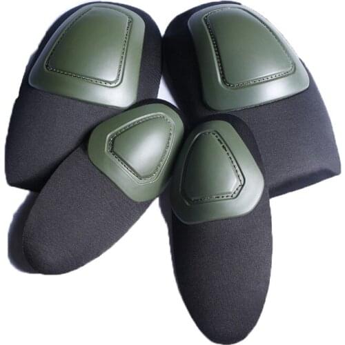 Combat KNEE ELBOW PADS Paintball Airsoft Combat G2 Protective Uniform Pants T-shirt Tactical Knee and Elbow Protector Pads Set