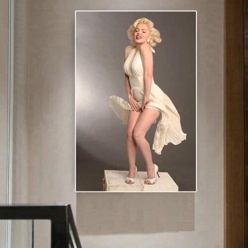 One Piece Movie Star Marilyn Monroe Posters Pictures Canvas Wall Art Home Decor Paintings Living Room Decoration Accessories