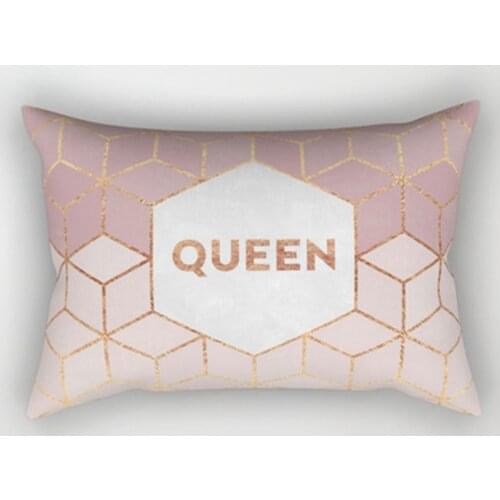 50x30cm Geometric Cushion Cover Polyester Pillow Case Black And White Home Decorative Pillows Cover For Sofa Car