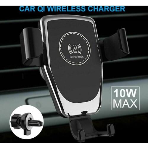 Newest 15W Qi Wireless Fast Charger Automatic Car Mount Holder for iPhone Samsung High Quality Automobile Replacement Parts