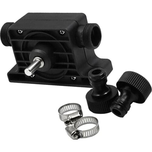 8mm Round Shank Electric Drill Water Pump Self Priming Transfer Pump with Hose