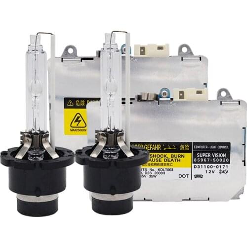 SKYJOYCE 35W Car Headlight Xenon D2S HID Kit 4300K 5000K 6000K 35W D2S D2R D4R D4S Xenon Ballast Kit For Toyota Lexus Headlight