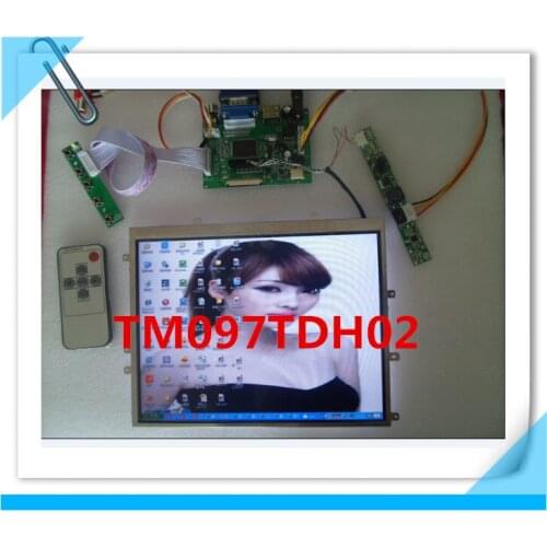 TM097TDH02 9.7 inch 1024*768 On-board DYI kits HDMI+2AV+VGA+Rear View Driver Board+audio output