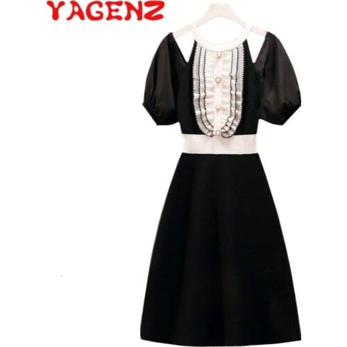 YAGENZ Off-the-shoulder Summer Dresses