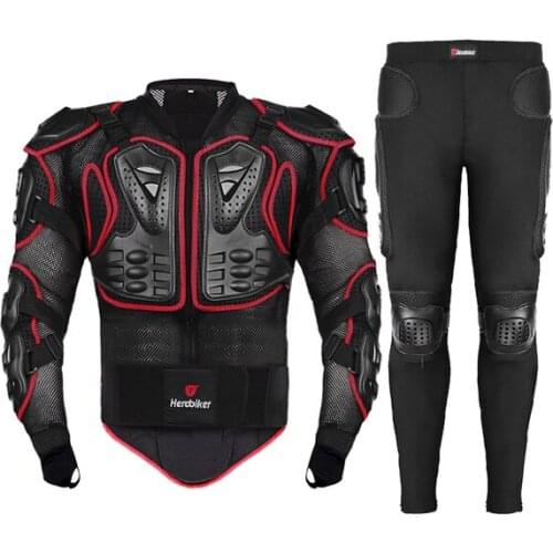 HEROBIKER Motorcycle Armor Protective Gear Summer Motocross Gear Armor Body Chest Moto Rider Racing Jacket Motorcycle Protection