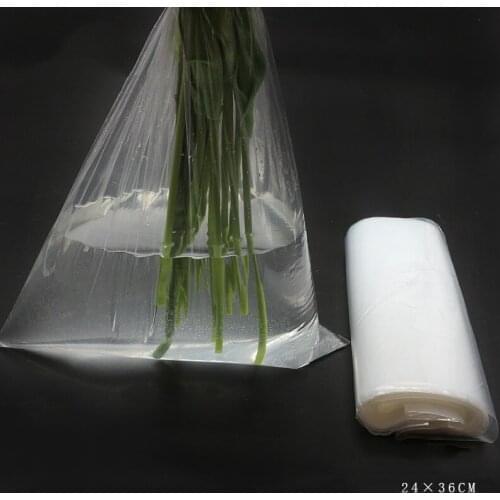 100pcs Flower water storage Bag Flower Packing Materials Bags 24x36cm