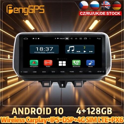 128G Android10 PX6 DSP For HYUNDAI Tucson 2018 Car DVD GPS Navigation Auto Radio Stereo Video Multifunction CarPlay HeadUnit