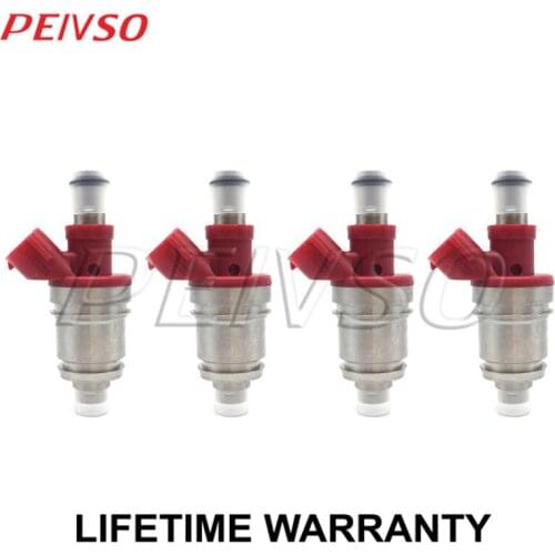 4x 15710-77EA0 JS28-2 fuel injector for Honda Passport 2.6L L4 1994~1995