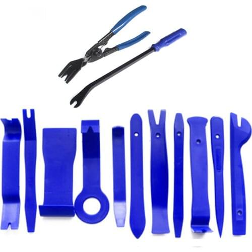7-38pcs/Set car panel removal kit Car Radio Door Trim Panel Clip Hand Tools pry tool kit dashboard removal kit