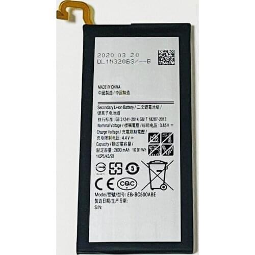 3.85V 2600mAh EB-BC500ABE For C5 Pro SM-C5010 SM-C5018 Battery