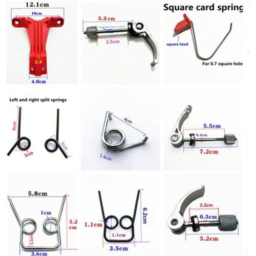 Childrens scooter accessories spring quick release childrens three or four wheel skateboard lifting rod snap spring marble