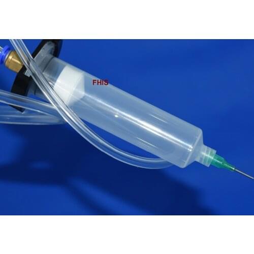 30cc/55cc Aluminum Adapter Liquid Dispenser Solder Paste Adhesive Glue Syringe Pack of 10