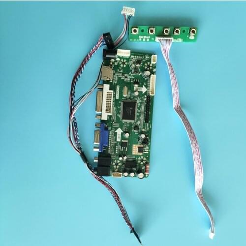 Kit for LP173WF1(TL)(B2) LCD VGA Monitor Panel 40pin M.NT68676 1920X1080 DVI HDMI Controller board LED DIY LG display17.3"