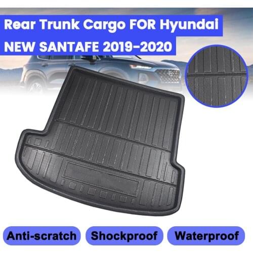 For Toyota For Corolla Sedan models 2019 Floor Mat Rear Trunk Cover Matt Mat Floor Carpet Kick Pad Car Cargo Liner Boot Tray