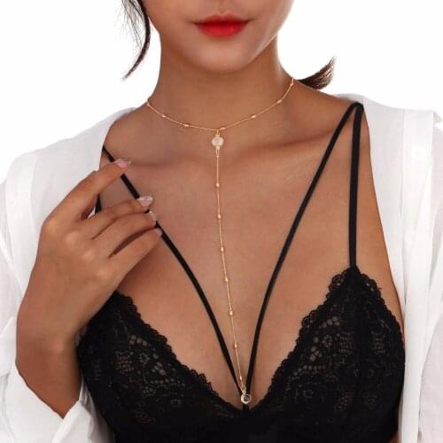 Fashion Charm Design Crystal Pendant Necklaces For Women Girl Wedding Party Silver Long Necklace Jewelry Gift Wholesale