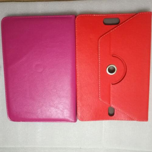 Myslc For Archos 101D Neon 10.1" 360 Degree Rotating Universal Tablet PU Leather cover case