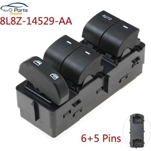 New 8L8Z-14529-AA Driver Side Electric Power Master Window Switch For Select 08-12 Ford Mercury 901-210 8L8Z14529AA