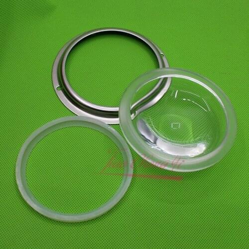 New D100mm Glass lenses Beam Angle 120 degree for Cree CXA3590 CXB3590 On led street High Bay flood Lamp