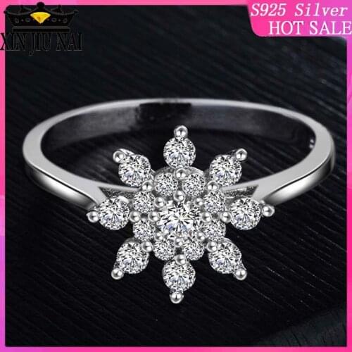 Retro Fenghua Queen Diamond Ring Inserted with Diamond Ring Female Group and Individual Gilded Ring 925 sterling silver