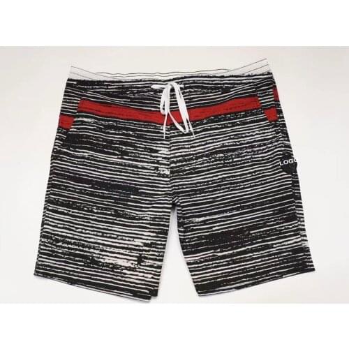 2021 Summer mens Casual Striped quick-drying Shorts Mix Contton Pants mens Sweatpants Adjustable Waist