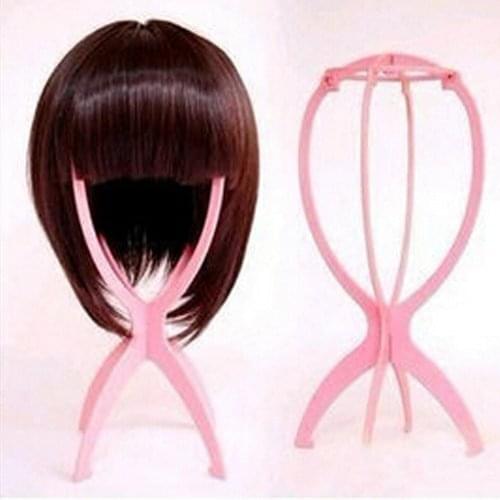 Folding Stable Durable Wig Hair Hat Cap Holder Stand Holder Display Tool