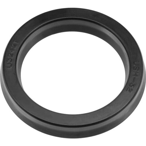 Uxcell 1PCS Hydraulic Seal Piston Shaft USH Oil Sealing O-Rings for Hydraulic and Reciprocating Environment Black 27 Sizes