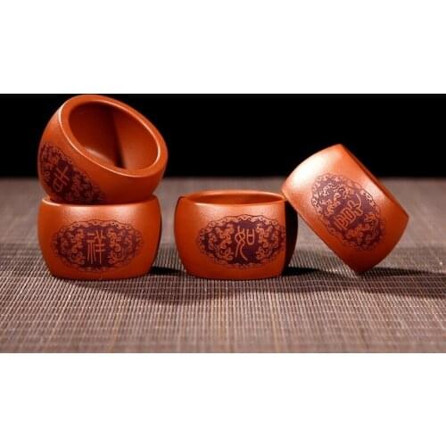 Yixing Purple Sand Pot Downhill Mud Kungfu Tea Set Customized High-end Gift Box Customized Logo Business Gift