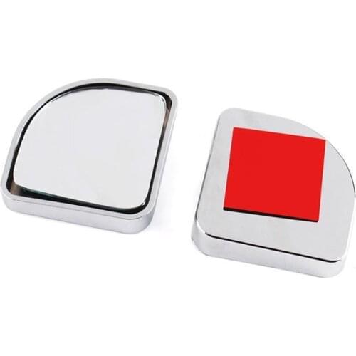 Weatherproof Rear View Mirror Blind Spot Mirrors Blind Spot Rear View Mirror Silver Frameless 1 Pair/2pcs
