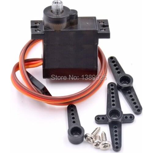 10Pcs MG90S Micro Metal Gear High Speed 9g Servo for RC Helicopter Plane Car Boat