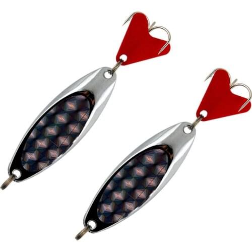 10pcs Hard Metal Spoon Fishing Lures Fresh Water Saltwater Fishing Wire Spinner Bait For Trolling China Silver Fishing Wobblers