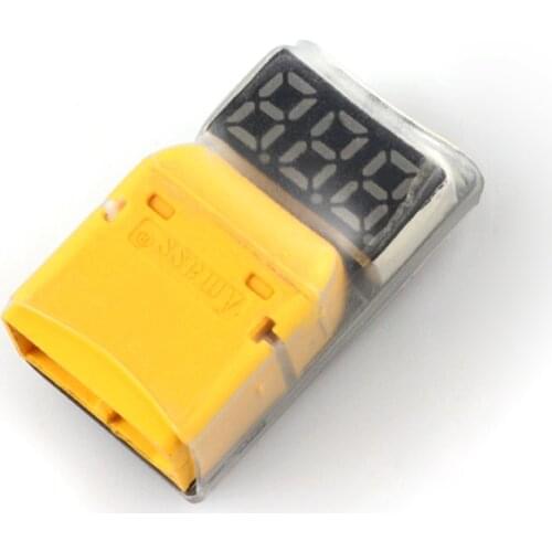 30.2X17.1X13.9mm HGLRC Thor LIPO Battery Discharger 2-6S Digital Display LED XT60 for RC Airplane Helicopter FPV Racing Drones