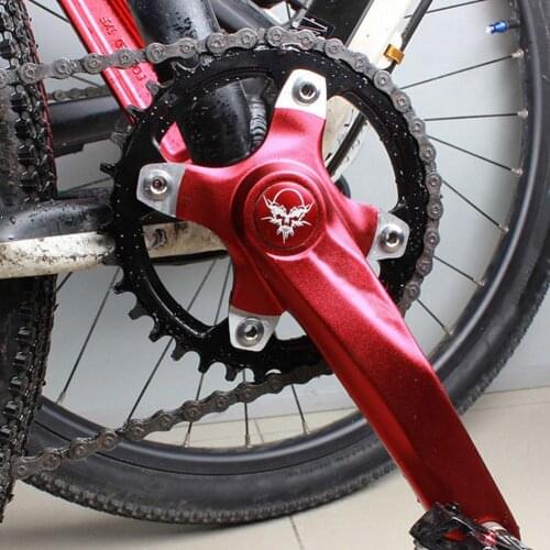 5 Colors Integrated BMX Bicycle Aluminum Alloy Crank Dustproof Plug Hollow Bike Crankset Covers Chainwheel Cap