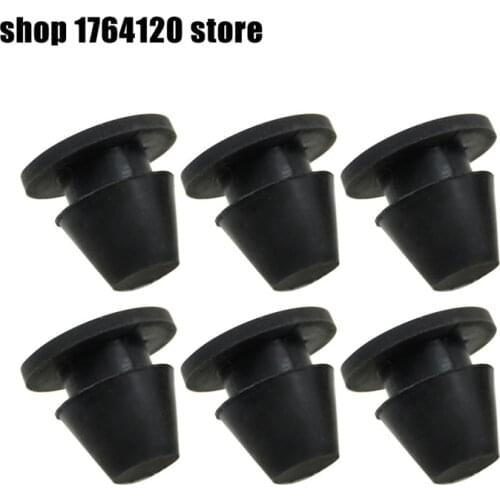 6pcs Motorcycle Rubber Side Cover Grommets For Harley Touring Glide FLTR FLHX 2008-2017 2018 2019