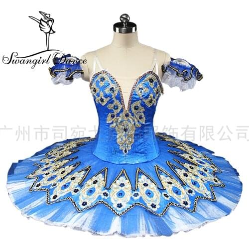 Adult blue bird Swan Lake Professional Ballet tutu omens Platter Stage Performance Tutu cassical Ballet TutuBT9132C