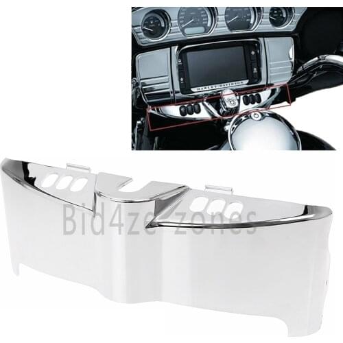 Chrome Motorcycle Inner Fairing Cap Cover Case for Harley Davidson Touring Electra Street Glide 2014 2015 2016