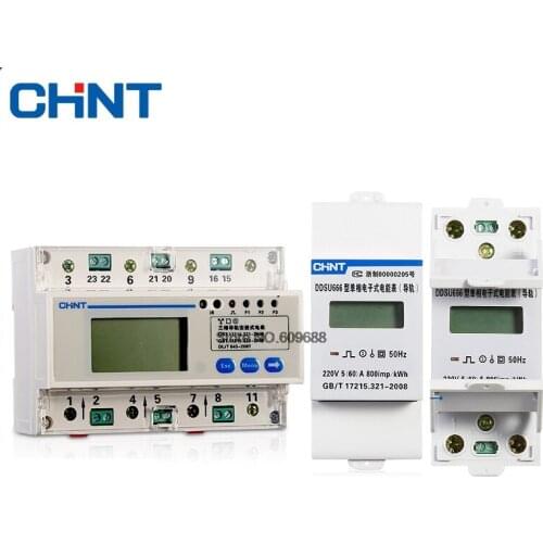 CHNT DDSU666 DTSU666 Power Inverter Electric Power Meter