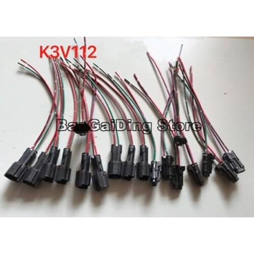 Excavator ZAX470-3 Daewoo Doosan DH55 60-7 K3V112 Hydraulic Pump Solenoid Valve Plug HYUNDAI