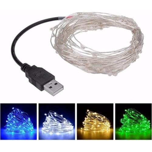 Evelobin LED String Lights With Transparent Wire