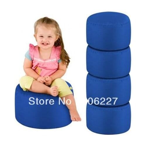 HOTSELL NAVY color dustproof beanbag footstool , waterproof bean bag chair stool - free shipping