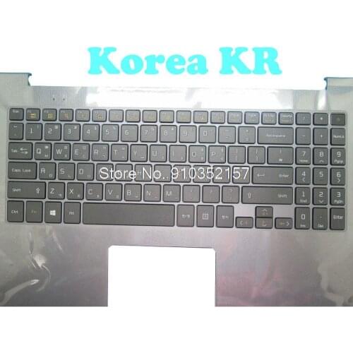 C Shell PalmRest& KR Keyboard For LG 15U560 15UD560 LG15U56 ABQ75522301 ABQ75522302 MBN643637 15U560-TA56K 15U560-KA70K KA7UK